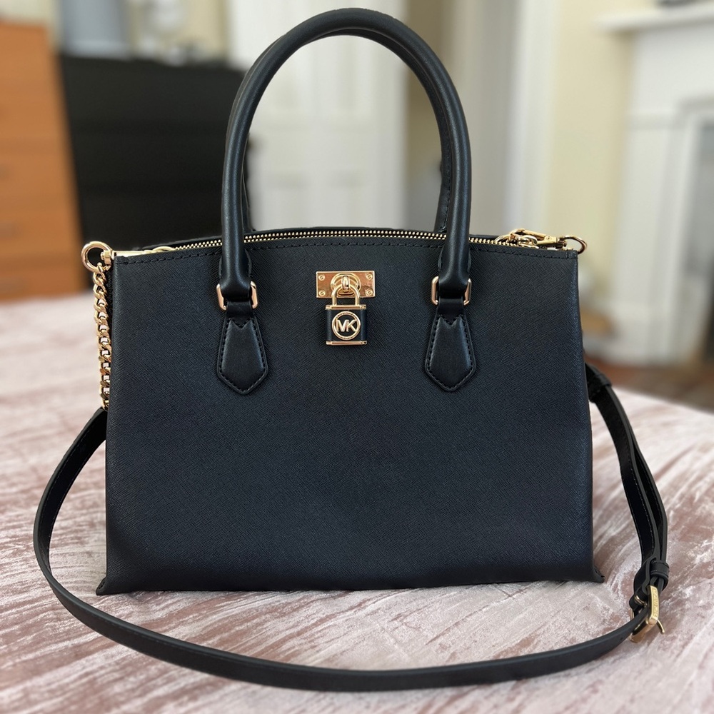 NWT MICHAEL Michael Kors Ruby Medium Saffiano Lea… - image 1